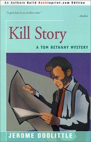 cover of Kill Story (Tom Bethany)