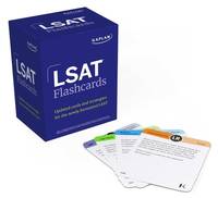 LSAT Prep Flashcards: Updated cards and strategies for the newly formatted LSAT (Kaplan Test Prep)