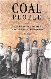 cover of Coal People: Life in Southern Colorado's Company Towns, 1890-1930