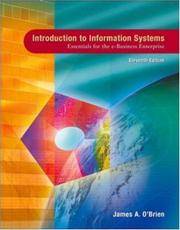 MP: Introduction to Information Sys w/Simnet MIS (V.2) by James O'Brien James A. O'Brien - Hardcover - 11 - 2003-05-12 - from Ergodebooks (SKU: DADAX0072935995)