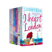 I Heart Series 6 Book Set by Lindsey Kelk – New York, Paris, London & Romantic Comedy Collection