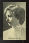 A collection of 8 postcard photographs and 1 lithographic portrait of prominent American and English actors and actresses active in the late 19th and early 20th centuries