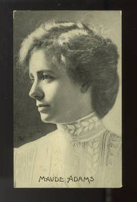 A collection of 8 postcard photographs and 1 lithographic portrait of prominent American and English actors and actresses active in the late 19th and early 20th centuries