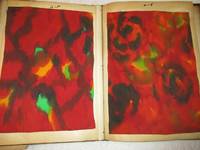 An Original Archive of Hand Dyed Silk Samples From Japan - Six Oversized Volumes