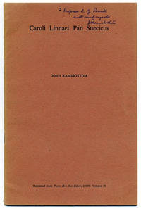 Caroli Linnaei Pan suecicus. Reprinted from…