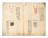 Manuscript on paper, 14 folding leaves