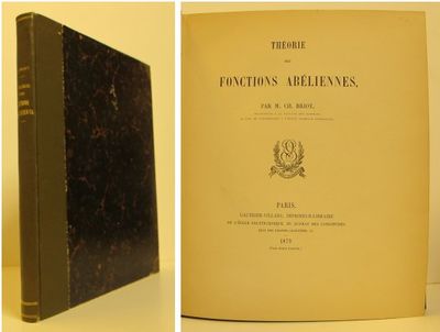 Théorie des fonctions abéliennes.