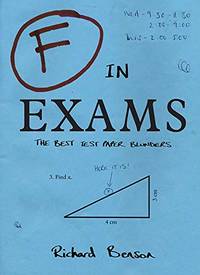 F in Exams: The Best Test Paper Blunders by Benson, Richard