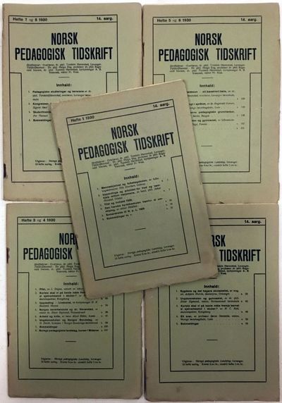 1930. 14. aargang. Hefte 1, 2, 3 og 4, 5 og 6, 7…