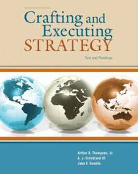 cover of Crafting and Executing Strategy : Text and Readings