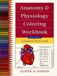 image of Anatomy and Physiology Coloring Workbook: A Complete Study Guide (6th Edition)