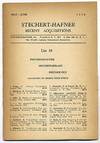 Stechert-Hafner Recent Acquisitions, May-June, 1956: List 16 - Psychoanalysis, Psychotherapy, Psychology