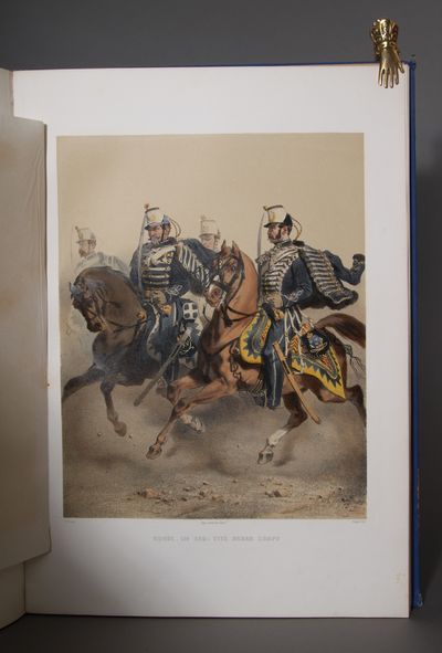 Svenska och norska Arméerna samt flottorna i deras nuvarande uniformering; utförde under H. M. konungens höga beskydd af Fr. v. Dardel. Med en text innefattande hvarje Regementes historik m.m., utarbetad under ledningen af H.K.H. Prins Oskar Fredrik. (photo 3)
