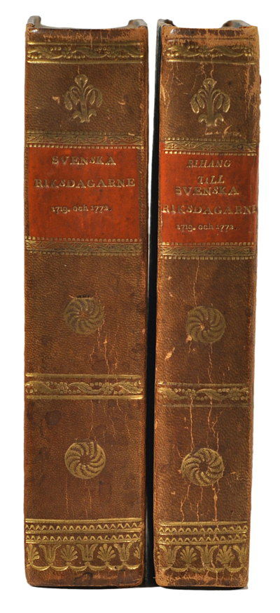 Svenska riksdagarne imellan åren 1719 och 1772.…