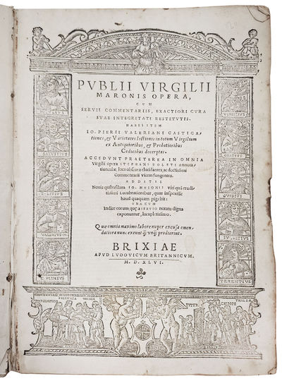 Folio (305x212 mm). , 406 pp. Collation: +10 A-BB8 CC4. Title page within an ornamental woodcut fram...