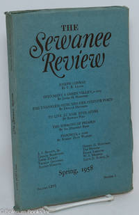 cover of The Sewanee Review: vol. 66, #2, Spring 1958: Joseph Conrad by Leavis