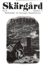 Skärgård. Nr 15. Oktober -77. Medlemsblad för…