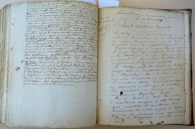 Cours de zoologie et d'anatomie comparée. Unpublished manuscript notebook in the hand of Beneden's student Amand Proost
