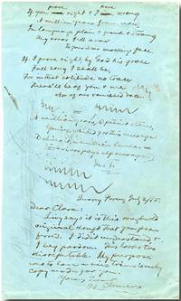 [Autograph Manuscript, Signed (