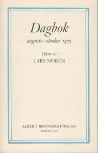 Dagbok, augusti - oktober 1975.