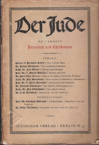 Der Jude. Sonderheft - Judentum und Christentum