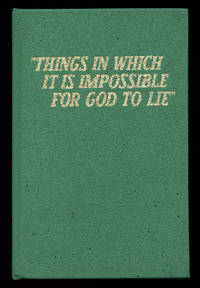 image of Things In Which It Is Impossible For God to Lie