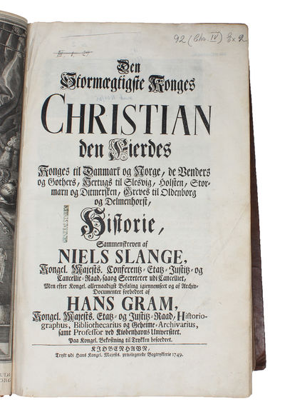 Den Stormægtigste Konges Christian den Fjerdes…