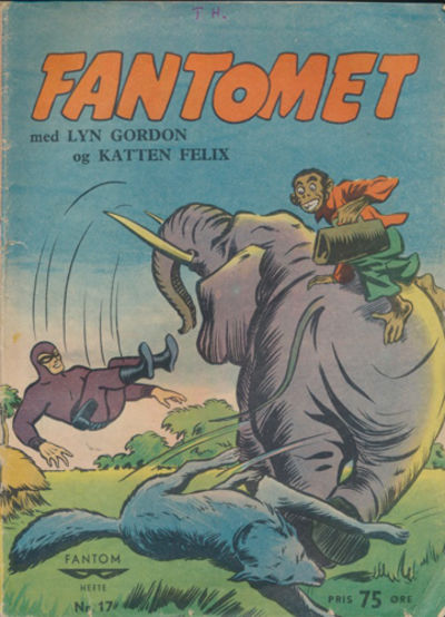 FANTOM-HEFTE.  Fantomet med Lyn Gorden og Katten…