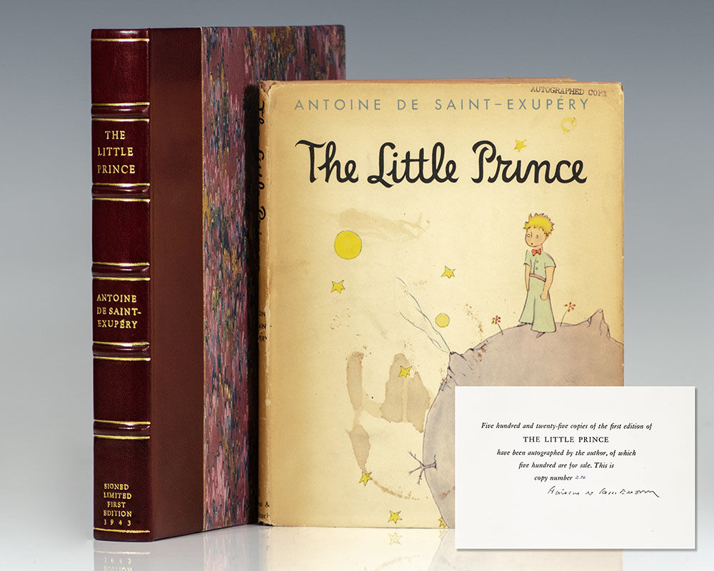 The Little Prince By Antoine De Saint Exupery Signed First Edition 1943 From Raptis Rare Books Sku 102850