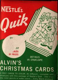 Nestle's Quik Alvin and the Chipmunks Christmas Card Set