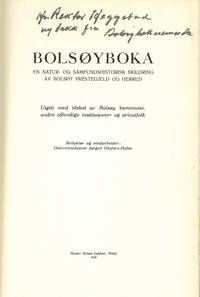 En natur- og samfundshistorisk skildring av Bolsøy prestegjeld og herred. Utgitt med tilskot av...