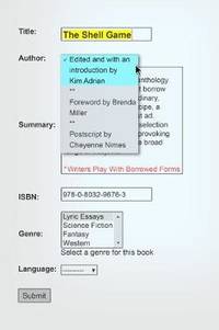 The Shell Game: Writers Play with Borrowed Forms