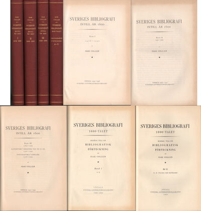SVERIGES BIBLIOGRAFI INTILL ÅR 1600 I-III.…