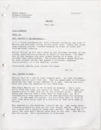 Whitey (Original treatment script with additonal plot, character, and setting concepts for an unproduced animated television series)