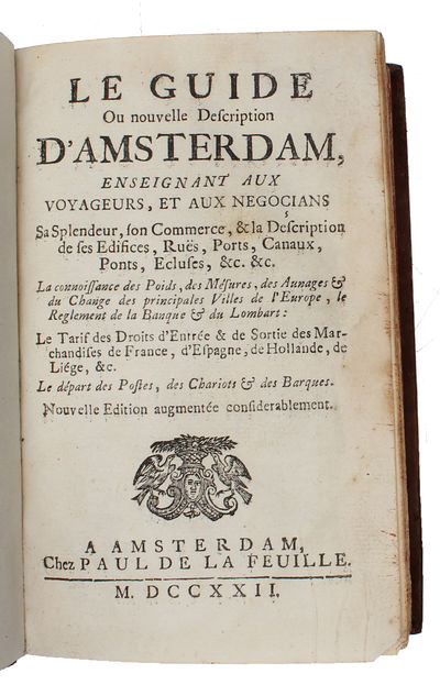 Le guide ou Nouvelle description d'Amsterdam,…