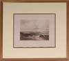 Aesthetic Movement James McNeill Whistler Autographed Photograph of Blue and Silver The Blue Wave Biarritz Reflecting Art for Art's Sake