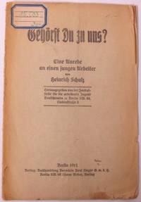 Gehörst Du zu uns?  Eine Anrede an einen jungen…