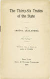 The Thirty-Six Trades of the State
