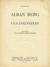 Violinkonzert [Piano reduction]