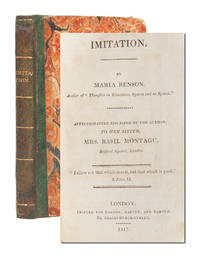 Imitation. Affectionately inscribed by the Author to her sister, Mrs. Basil Montagu