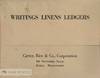 WRITINGS LINES LEDGERS