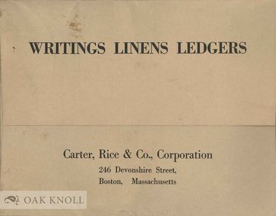 WRITINGS LINES LEDGERS