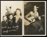 1950s Scrapbook of Photos of Country Musicians