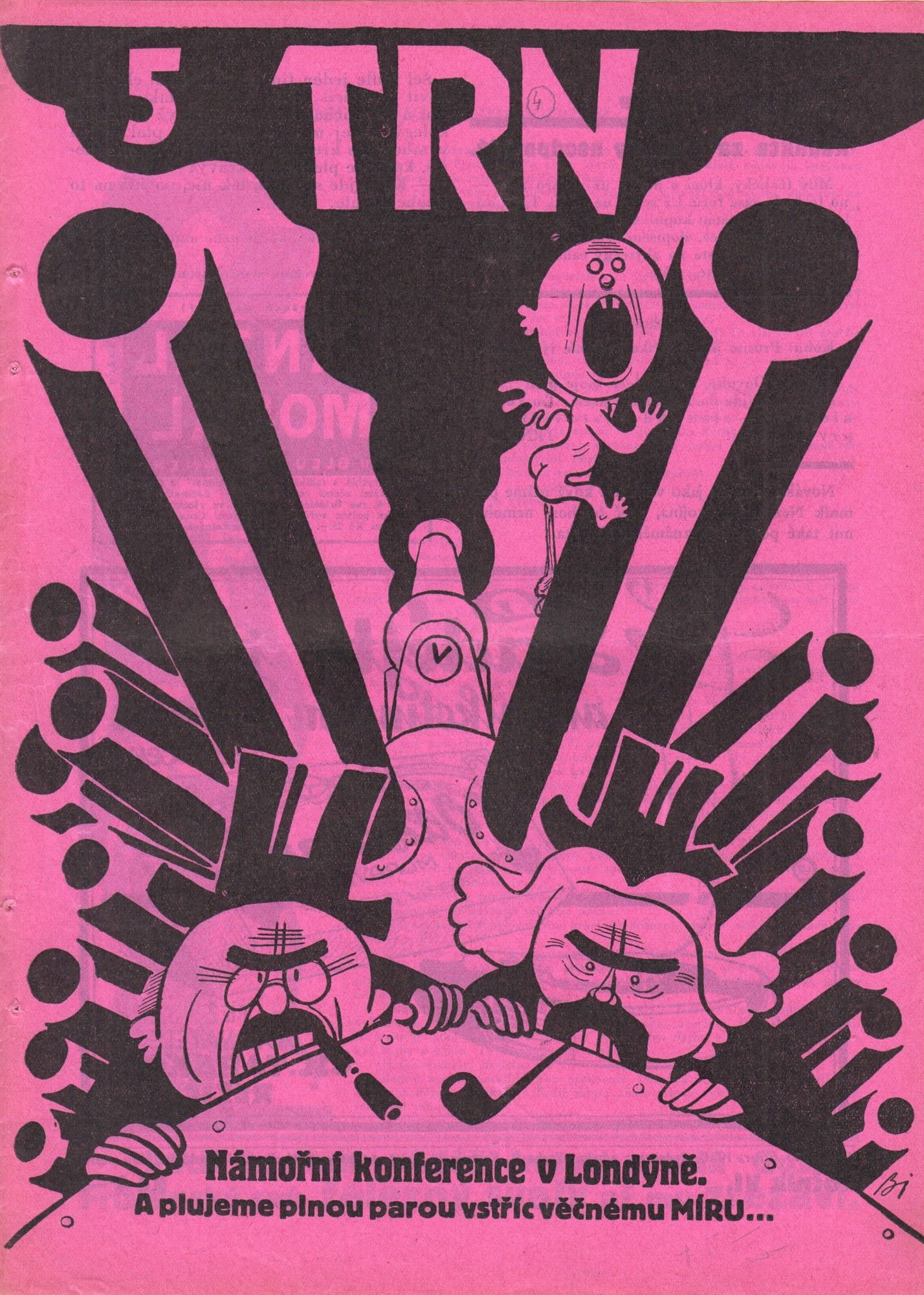 Trn Satiricka A Asopis Studenta The Thorn A Satirical Student Journal Vol 6 1930 Nos 4 7 16 17 19 22 28 29 40 43 Of 48 By Editor J Dubska From Bernett Penka Rare Books Llc Sku P6274