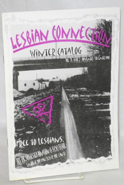 Lesbian Connection: for, by & about lesbians; vol. 21, #3, November/December 1998; winter catalog