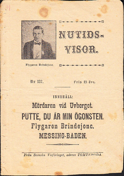 Nutidsvisor. Innehåll: Mördaren på Uvberget.…