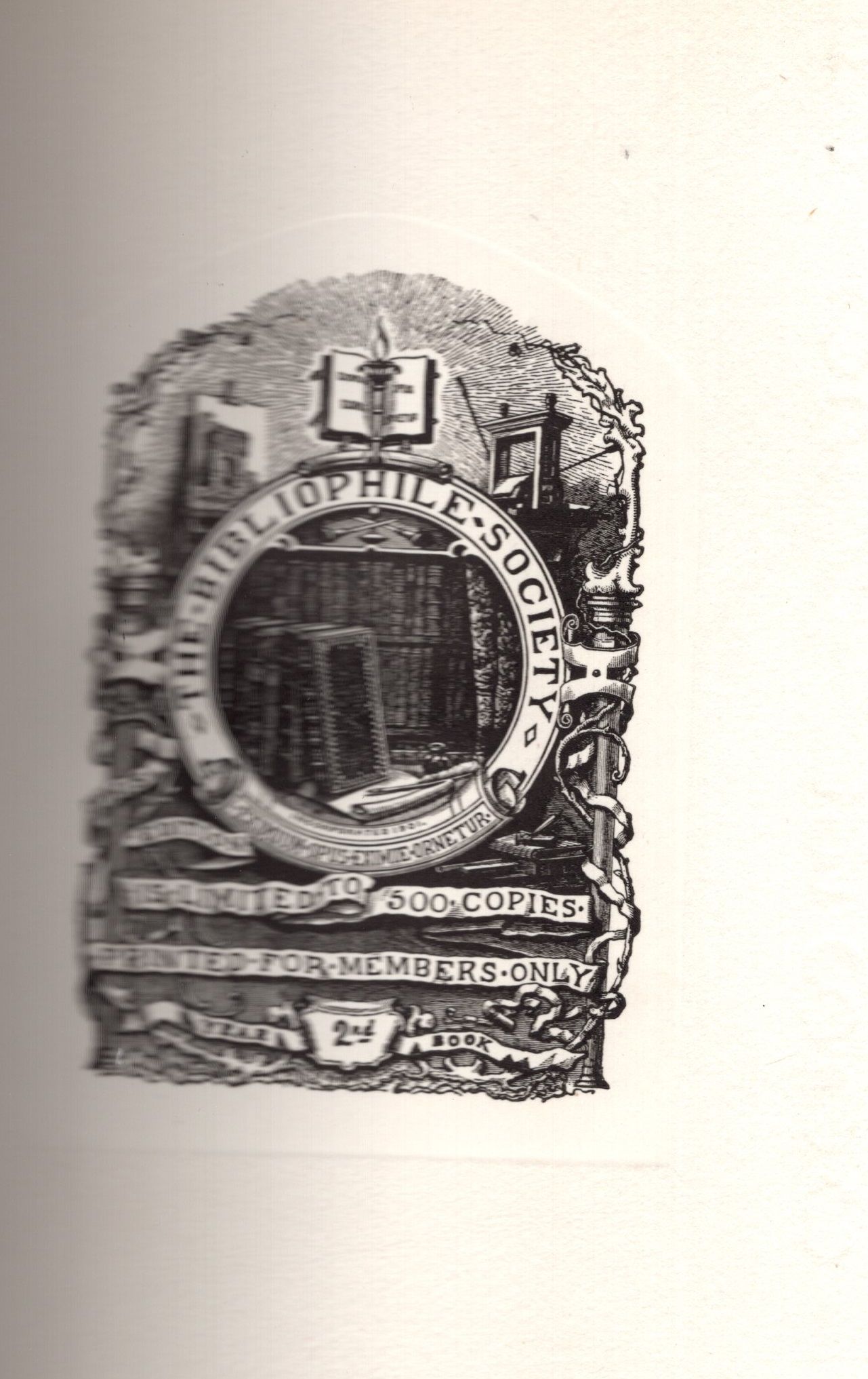 Second Yearbook: The Bibliophile Society