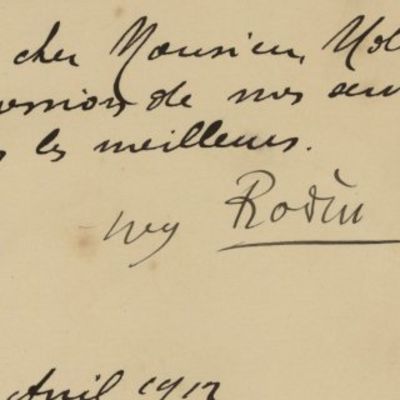 24/04/1912. Auguste Rodin Auguste Rodin is in many ways the father of modern sculpture and one of th...