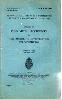 Aeronautical Research Committee Reports and Memoranda No. 1645: Report on Puss Moth Accidents by Accidents Investigation Sub-Committee - 1935