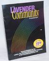 The Lavender Community Pages: eleventh edition vol. 5, no. 11, Summer/Fall, 1998, business directory for the Lesbian, Gay, Bisexual & Transgender community of San Francisco & the Bay Area